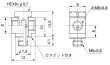 画像2: 竹のこ継手　バーブタイプ　ユニバーサルティーブロック