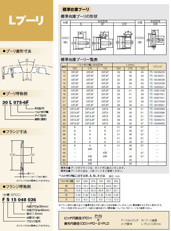 画像: Lプーリ　S45C