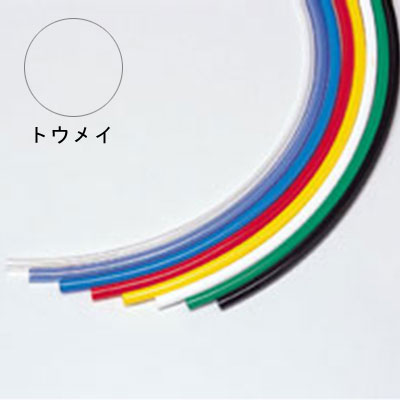 画像1: U2チューブ　U2-4-12X8 トウメイ 100M